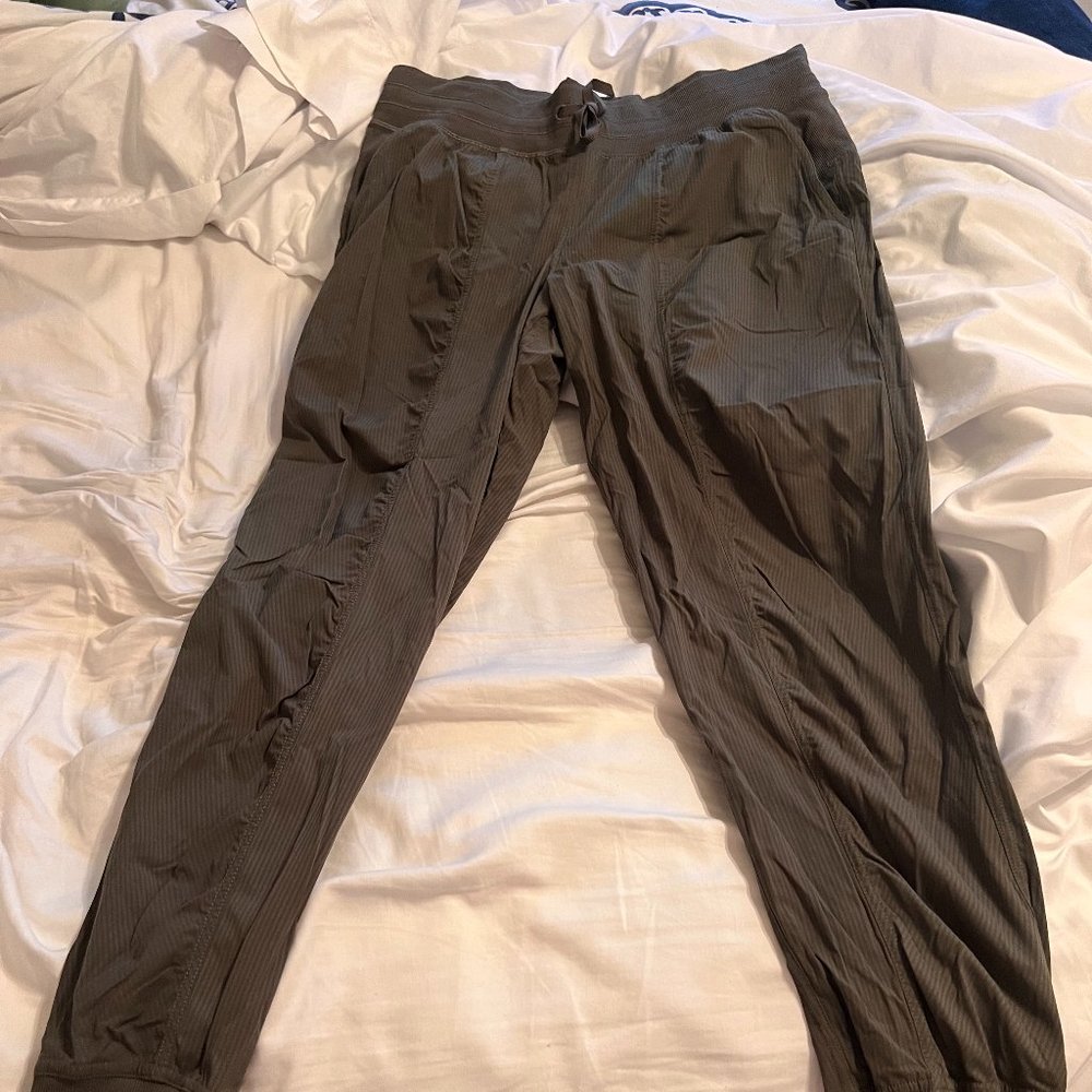 Lululemon Army Green Dance Studio Joggers
